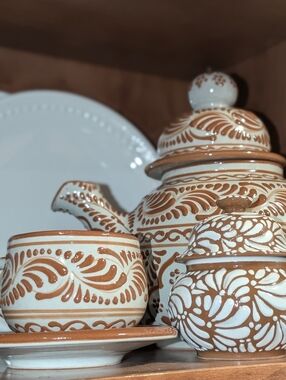 Talavera Cup And Saucer Set